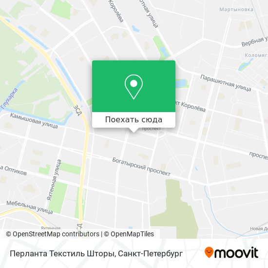 Карта Перланта Текстиль Шторы