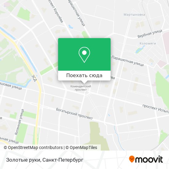 Карта Золотые руки