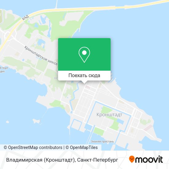 Карта Владимирская (Кронштадт)