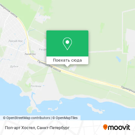 Карта Поп-арт Хостел