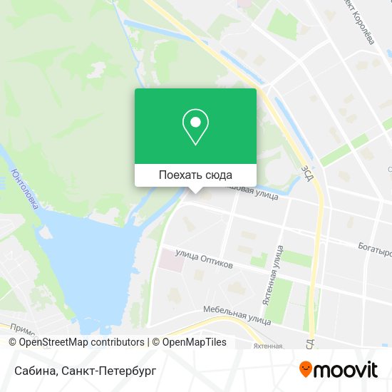 Карта Сабина