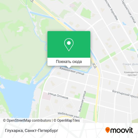 Карта Глухарка