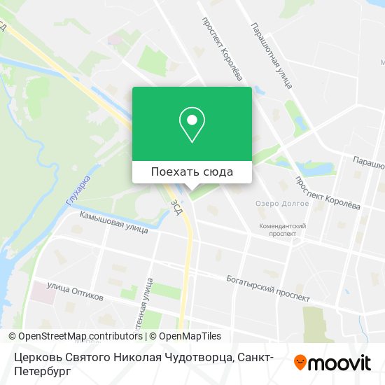 Карта Церковь Святого Николая Чудотворца