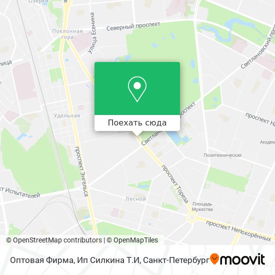 Карта Оптовая Фирма, Ип Силкина Т.И