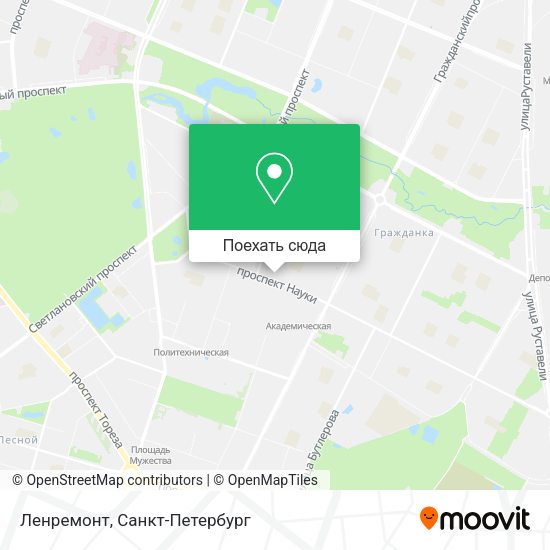 Карта Ленремонт