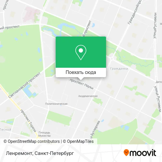 Карта Ленремонт