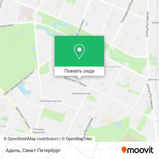 Карта Адель