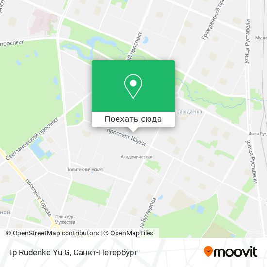 Карта Ip Rudenko Yu G