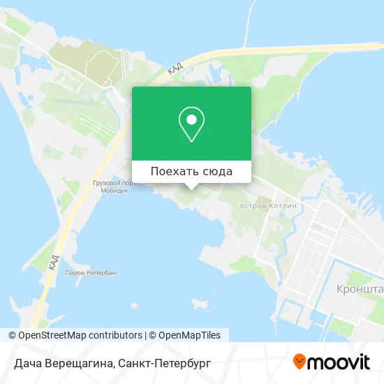 Карта Дача Верещагина