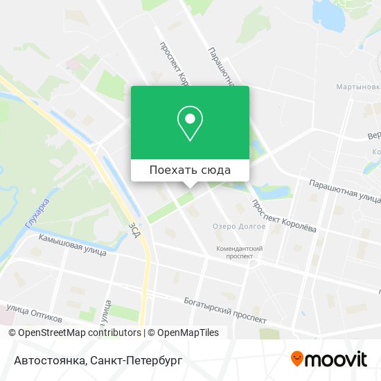 Карта Автостоянка
