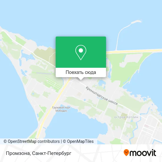 Карта Промзона