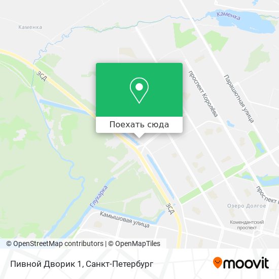 Карта Пивной Дворик 1