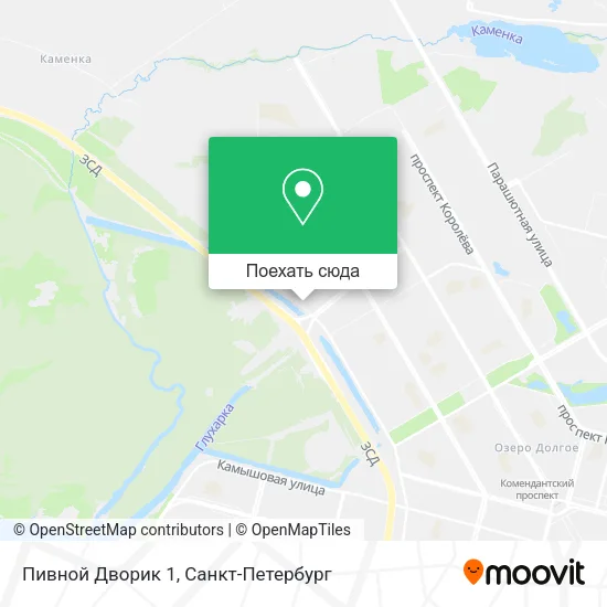 Карта Пивной Дворик 1