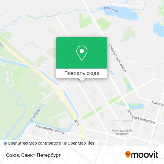 Карта Союз