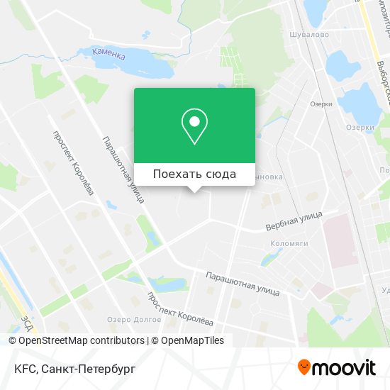 Карта KFC