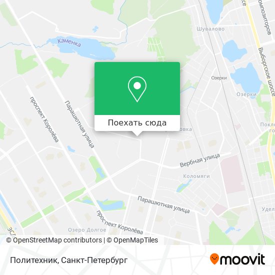 Карта Политехник