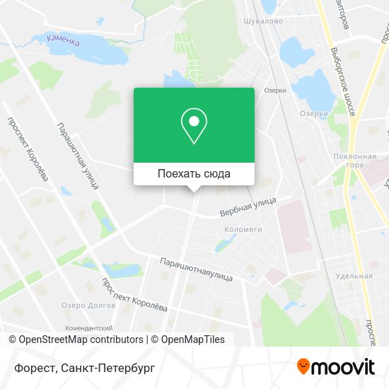 Карта Форест