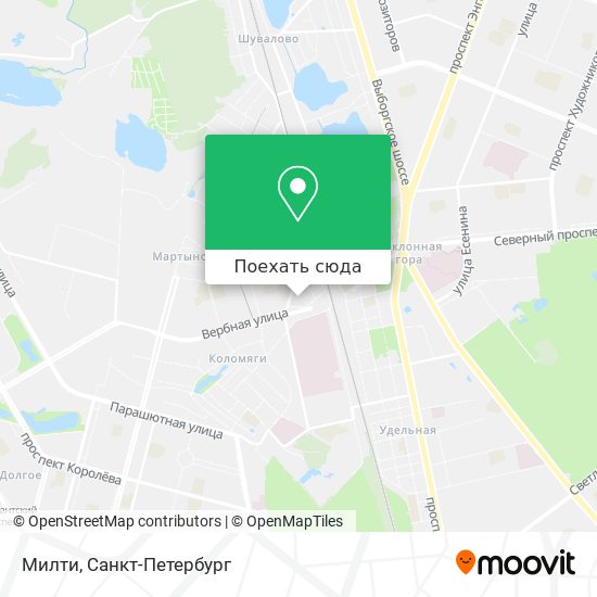 Карта Милти