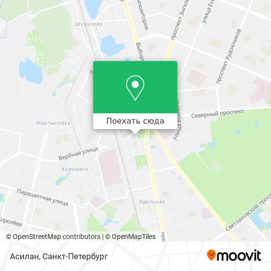 Карта Асилан