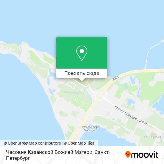 Карта Часовня Казанской Божией Матери