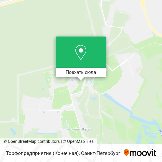 Карта Торфопредприятие (Конечная)