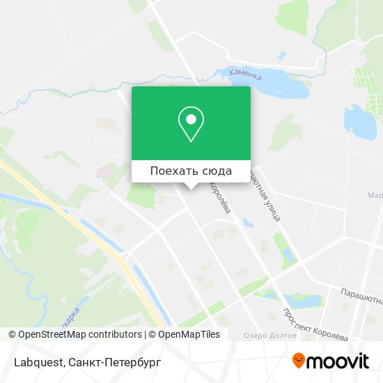 Карта Labquest