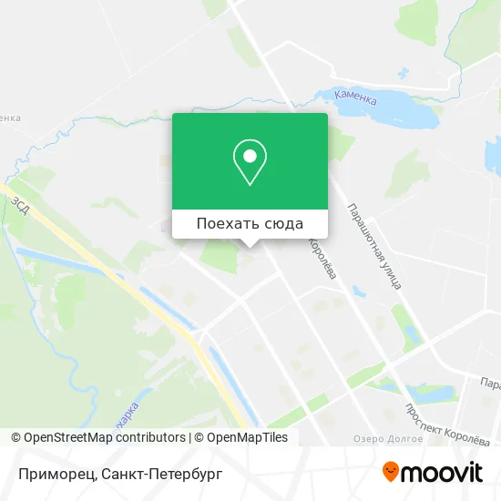 Карта Приморец