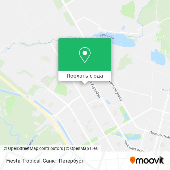 Карта Fiesta Tropical