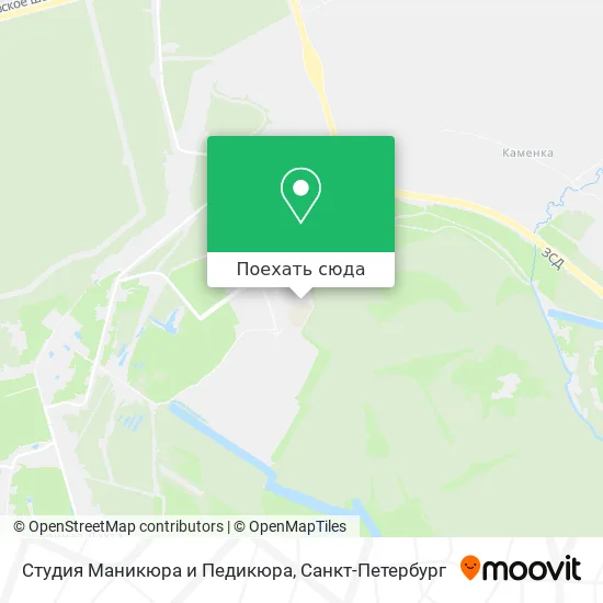 Карта Студия Маникюра и Педикюра