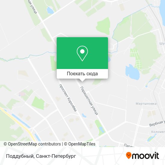 Карта Поддубный