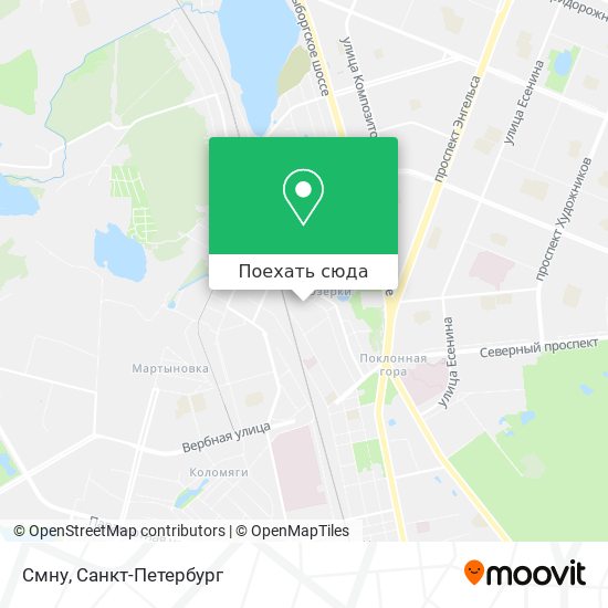 Карта Смну