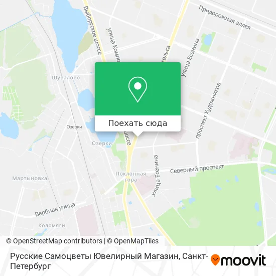 Карта Русские Самоцветы Ювелирный Магазин