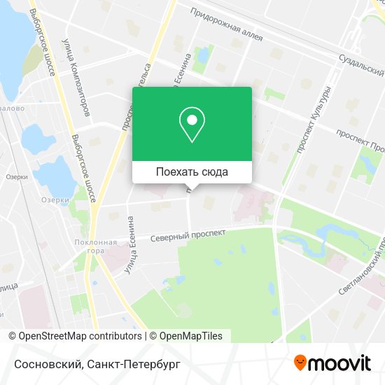 Карта Сосновский