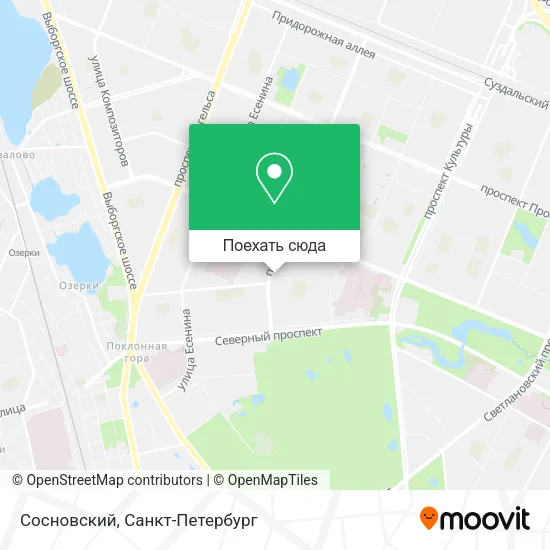 Карта Сосновский