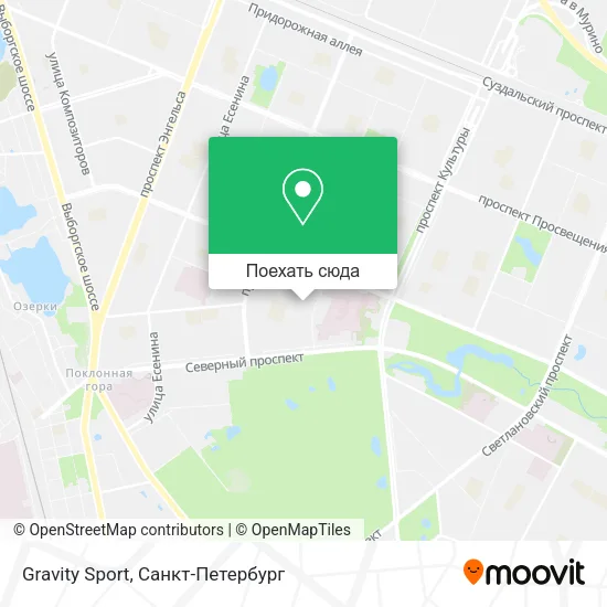 Карта Gravity Sport