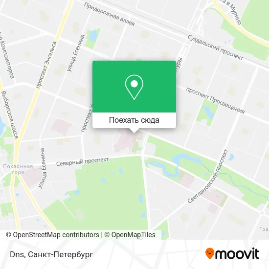 Карта Dns
