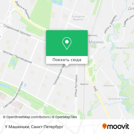 Карта У Машеньки