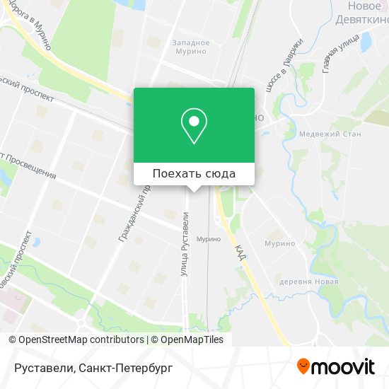 Карта Руставели