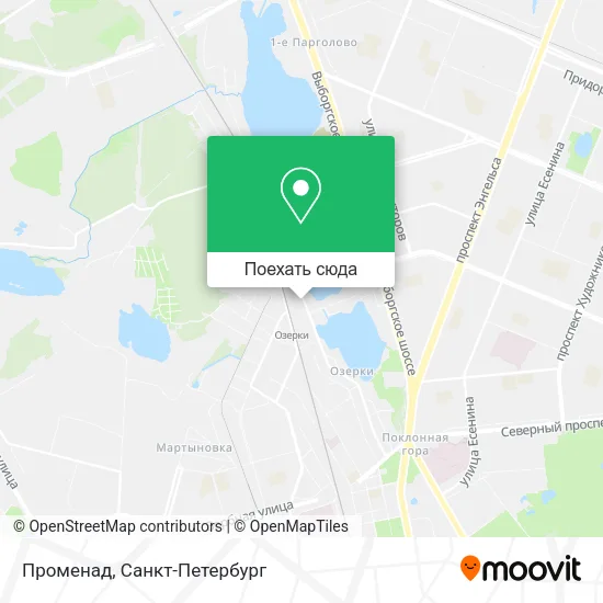 Карта Променад