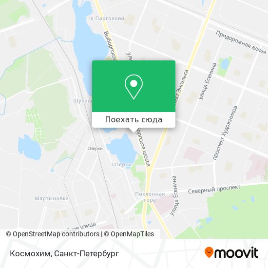 Карта Космохим