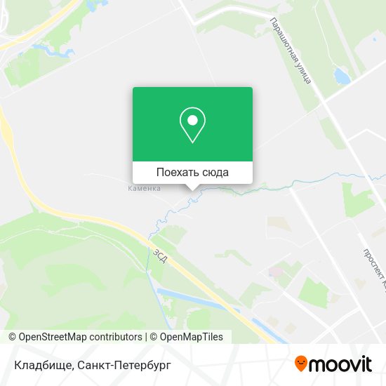 Карта Кладбище