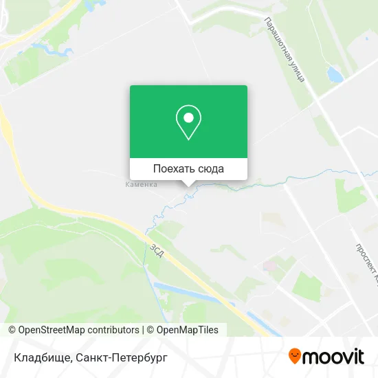 Карта Кладбище