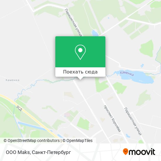 Карта OOO Maks