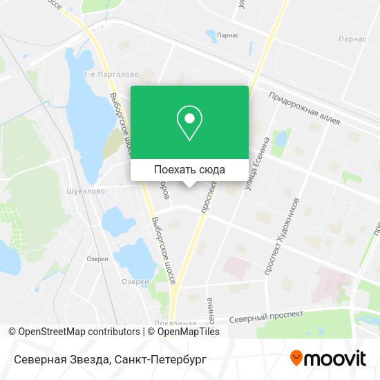 Карта Северная Звезда