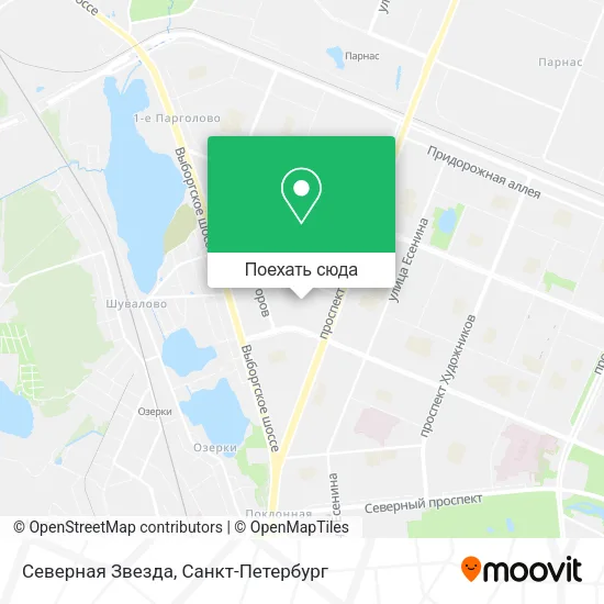 Карта Северная Звезда