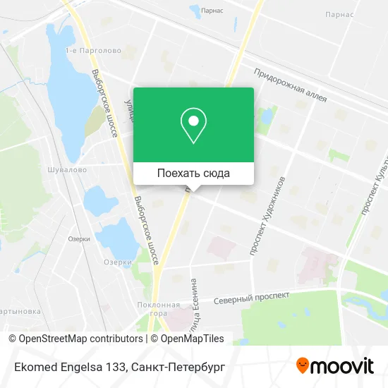 Карта Ekomed Engelsa 133