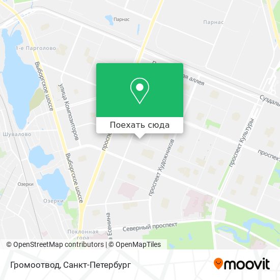 Карта Громоотвод