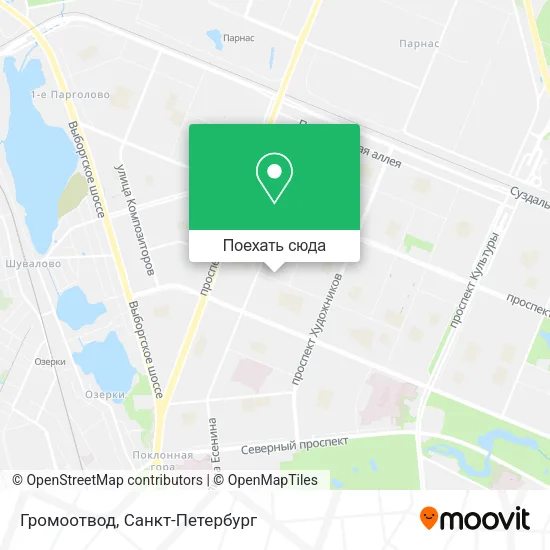 Карта Громоотвод