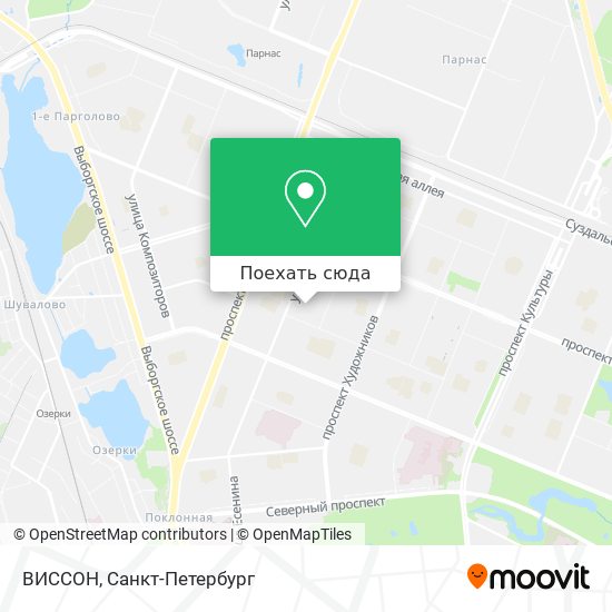 Карта ВИССОН
