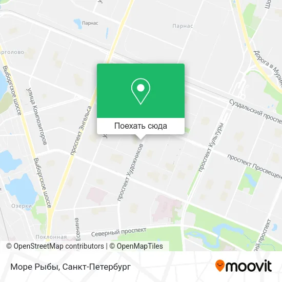 Карта Море Рыбы